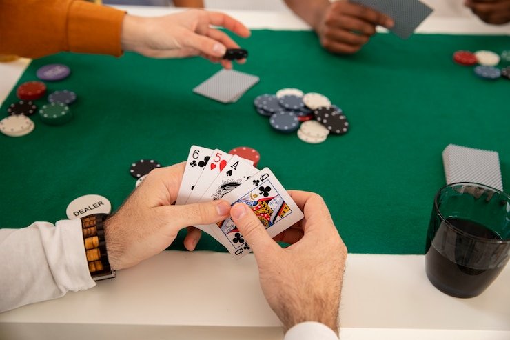 Pengguna bermain hiburan sports dan casino menggunakan perangkat mobile di platform hwg500 lancar dan ringan